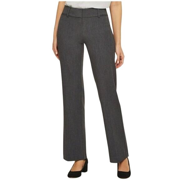 NWT Loft Gray Curvy Fit Dress Trouser Pants Size 8 - Picture 8 of 12